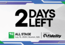 TC All Stage is tomorrow in Boston and prices go up by then