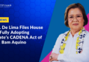Rep. De Lima Files House Bill Fully Adopting Senate’s CADENA Act of Sen. Bam Aquino