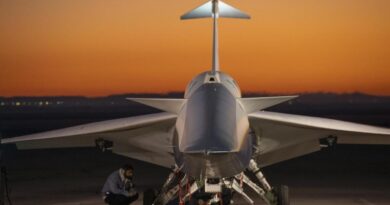 Watch NASA’s experimental supersonic jet land early after system warning