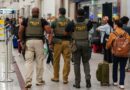 Federal immigration agents filmed making airport arrests as Trump calls in ICE to ease security line delays