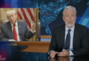 Jon Stewart has a brutal reaction to Trump waffling about pens
