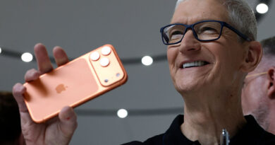 As Tim Cook steps down, Apple hit record sales — but a chip shortage looms