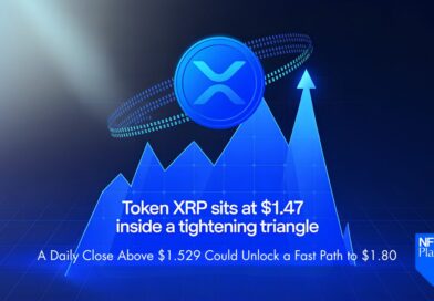 XRP Sits at $1.47 Inside a Tightening Triangle — A Daily Close Above $1.529 Could Unlock a Fast Path to $1.80