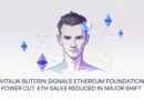 Vitalik Buterin Signals Ethereum Foundation Power Cut, ETH Sales Reduced in Major Shift