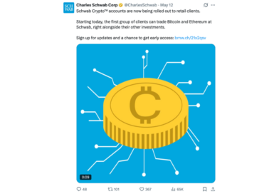 Charles Schwab Opens Spot Crypto Trading to Millions of Retail Customers