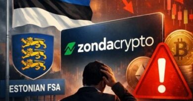 Estonia’s FSA issues investor warning for Zondacrypto exchange over MiCA violation