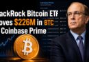 BlackRock Bitcoin ETF Moves $226M in BTC to Coinbase Prime
