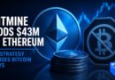 Tom Lee’s BitMine Adds $43 Million in Ethereum as Strategy Pauses Bitcoin Purchases