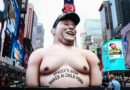 Massive Effigy of Elon Musk Raised Over Times Square to Protest Grok