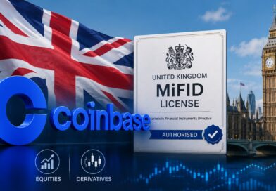 Coinbase Wins UK License to Offer Equities and Derivatives