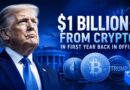 Trump Earned More Than $1 Billion From Crypto in First Year Back in Office