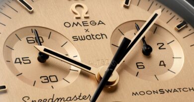 Swatch’s New Gold MoonSwatch Solves the Problem of the Nightmare Royal Pop Launch