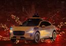 Waymo car runs over firework in San Francisco