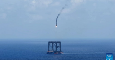 China lands Long March-10B booster, escalating reusable rocket race