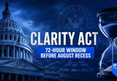 CLARITY Act Faces Critical 72-Hour Window as Senate Leaves Bill Off Monday Agenda