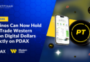 Filipinos Can Now Hold and Trade Western Union Digital Dollars Directly on PDAX