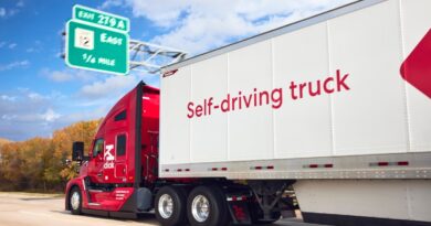 Self-driving trucks are officially testing on California highways