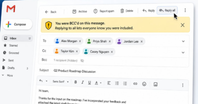 Gmail Adds Privacy Warning for BCC Reply All