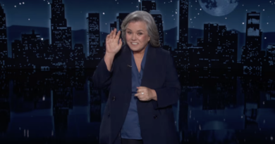 Rosie O’Donnell thanks Trump in ‘Kimmel’ monologue